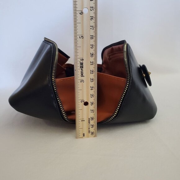 Large Cosmetic Women's Makeup Vegan Leather Multifunctional Travel Toiletry Bag - Picture 5 of 14